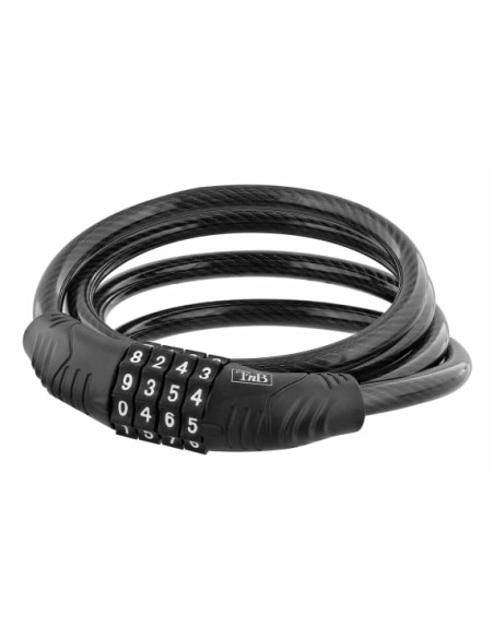 UMCODELOCK candado para bicicleta Negro 1200 mm Cable antirrobo