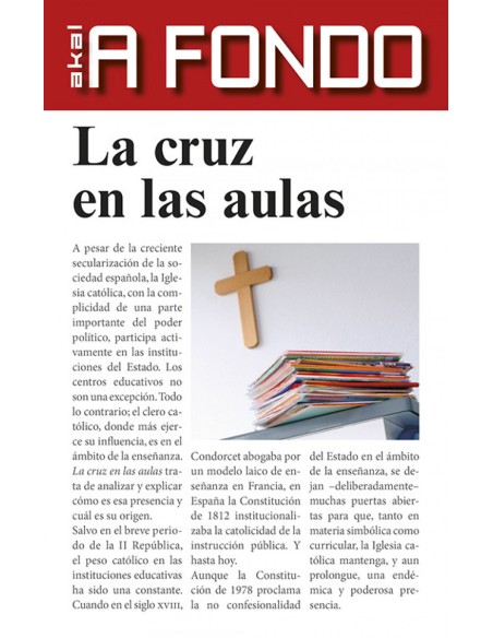 La cruz en las aulas