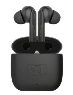 EBTW-200 auricular y casco Auriculares True Wireless Stereo (TWS) Dentro de oído Llamadas/Música USB Tipo C Bluetooth Negro