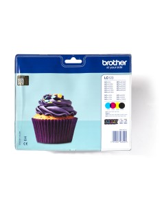 LC-123VALBP cartucho de tinta 4 pieza(s) Original Negro, Cian, Magenta, Amarillo