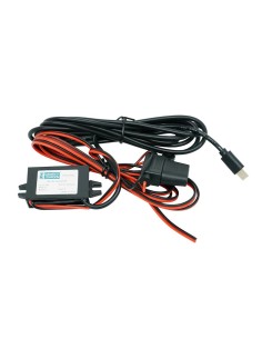 19161 adaptador e inversor de corriente Interior 24 W Negro, Rojo