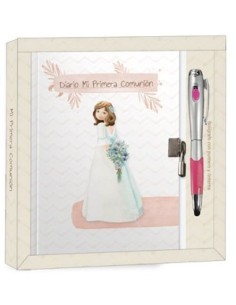 DIARIO COMUNION NINA BOLIGRAFO MULTIFUNCION