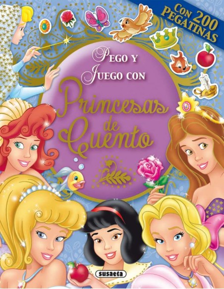 PEGO Y JUEGO CON PRINCESAS DE CUENTO PEGO Y JUEGO CON PRINCESAS DE CUENTO
