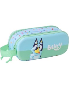 PORTATODO DOBLE 3D BLUEY 3D 21x8x6cm