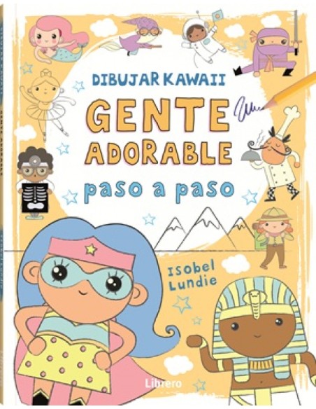 DIBUJAR KAWAII GENTE ADORABLE PASO A PASO