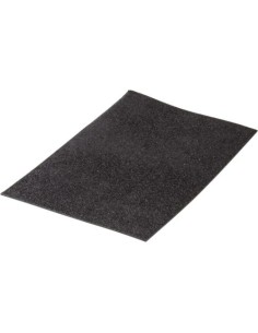 Pack 10 laminas goma eva purpurina biodegradable negro 40x60 cm