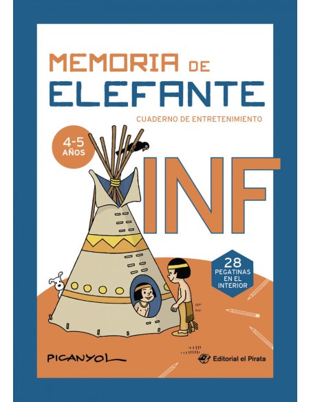 Memoria de elefante Infantil cuaderno de vacaciones