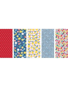 EXP 50 ROLLITOS 70X200CM PAPEL DE REGALO TODO ANO