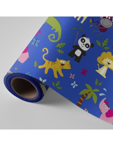 BOBINA PAPEL REGALO FANTASIA INFANTIL 62CMX4KG