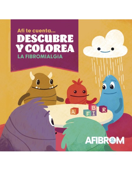 Afi te cuenta DESCUBRE Y COLOREA la fibromialgia