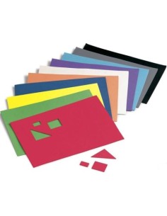 BLISTER 10 LAMINAS GOMA EVA COLOR TURQUESA 20X30CM FAIBO