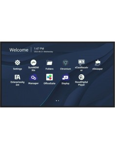 CDE9830 pantalla de señalización 2,49 m (98") Wifi 500 cd / m² 4K Ultra HD Negro Procesador incorporado Android 11