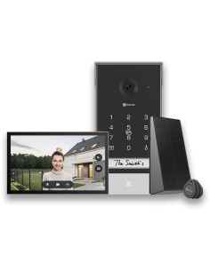 EP7 sistema de intercomunicación de video 17,8 cm (7") Negro, Plata