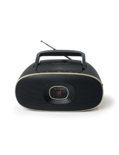 MD-202 VT Analógica FM, MW Negro, Oro