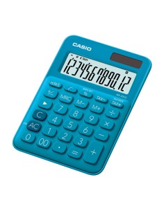 CALCULADORA CASIO SOBREM. MS-20UC AZUL