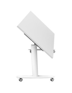 ARTEXPORT MESA MULTIFUNCIONAL TAXI 160 PATAS DE METAL CON RUEDAS Y TAPA ABATIBLE DE 25MM BLANCO