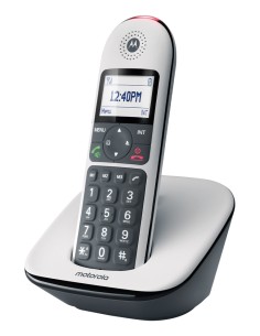 CD5001 Teléfono DECT Identificador de llamadas Gris
