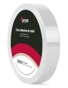 CINTA ADHESIVA PRYSE OPP 19x63 BLANCO - Pack de 6 unidades