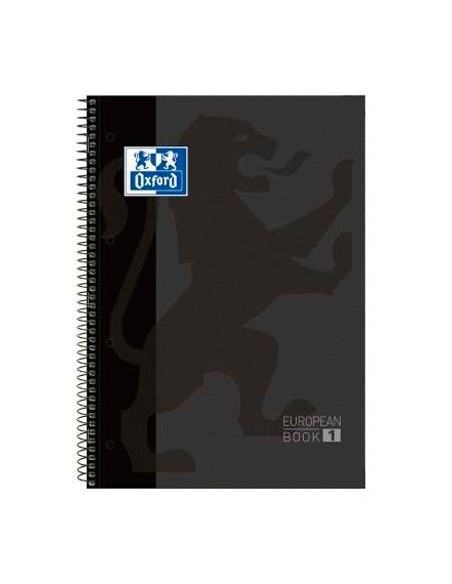 CUAD. OXFORD EBOOK1 A4+  80H.HZTL NEGRO - Pack de 5 Unidades - 400050189