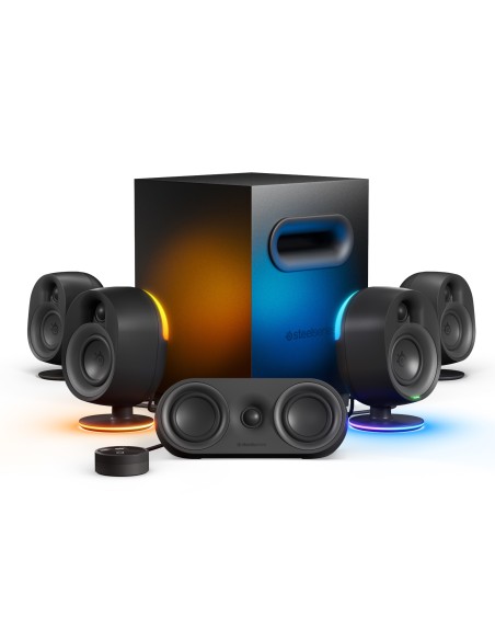 Arena 9 PC/ordenador portátil Negro 5.1 canales De 2 vías Bluetooth