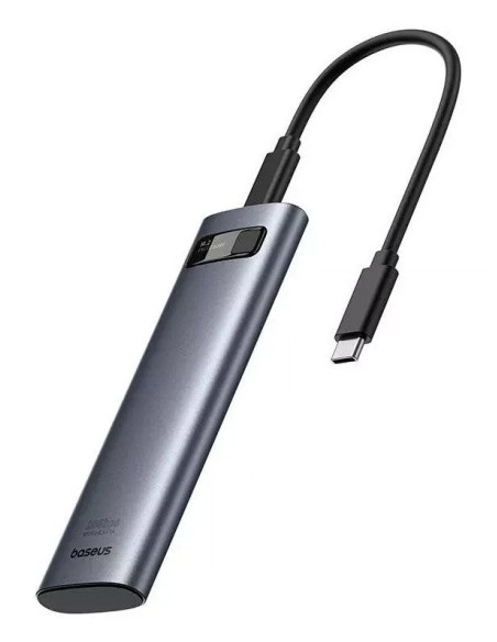 B00760600811-01 caja para disco duro externo Caja externa para unidad de estado sólido (SSD) Gris M.2