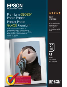 Premium Glossy Photo Paper - A4 - 20 Hojas