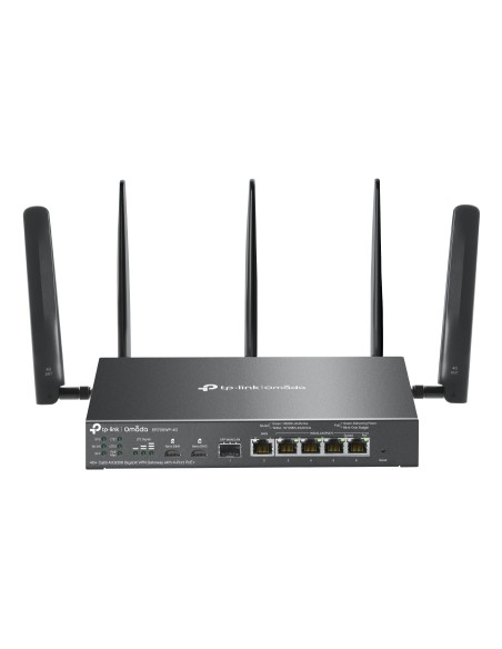 ER706WP-4G router inalámbrico Gigabit Ethernet Doble banda (2,4 GHz / 5 GHz) Negro