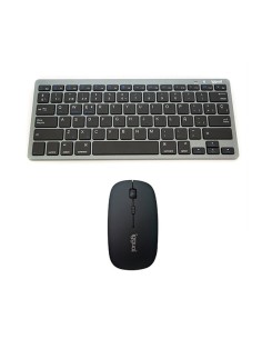 IGG316917+IGG316771 teclado Ratón incluido Bluetooth QWERTY Gris