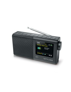 M-117 DB radio Portátil Digital Negro