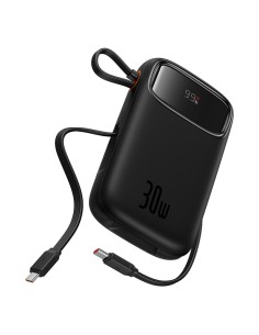PPQD4-20C Polímero de litio 20000 mAh Negro