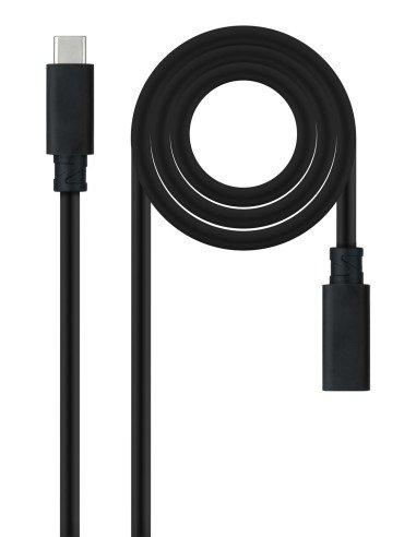 10.01.4500 cable USB USB 3.2 Gen 2x2 0,5 m USB C Negro