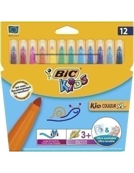 ROTUL.BIC KID COULEUR CAJA 12 GRUESO