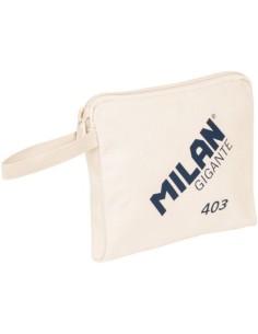 Bolsa de mano coleccion milan gigante 403 since 1918 color beige