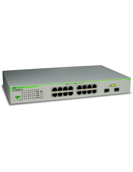 AT-GS950/16-50 Gestionado L2 Gigabit Ethernet (10/100/1000) 1U Blanco