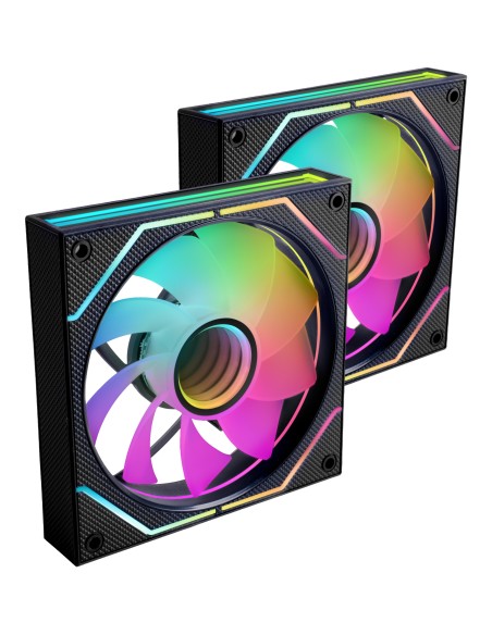 MF3DPROX2R sistema de refrigeración para ordenador Carcasa del ordenador Ventilador 12 cm Negro