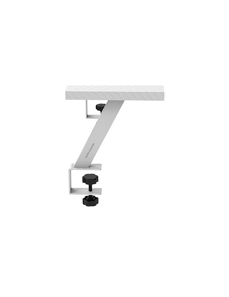 MGDS, Soporte Elevador Monitor, Eleva el Monitor 17cm, Soporte de Mesa Ergonómico en Acero, Tablero Fibra Carbono 60x20cm, Sopor