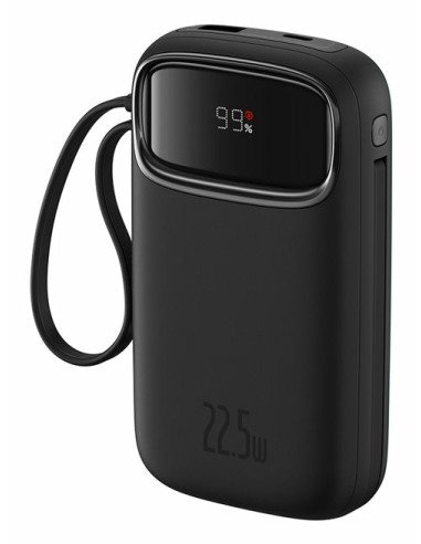 QPow2 Polímero de litio 10000 mAh Negro