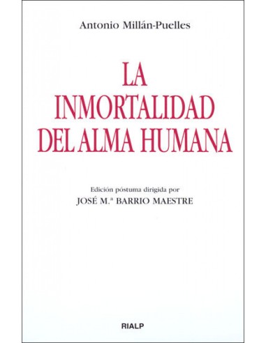 La inmortalidad del alma humana