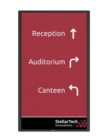 Signage Solutions 32BDL5150I/00 pantalla de señalización Pantalla plana para señalización digital 80 cm (31.5") Wifi Quad HD Neg