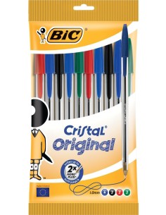 830865 bolígrafo Negro, Azul, Verde, Rojo 10 pieza(s)