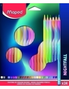 LAPICES COLOR MAPED NIGHTFALL  est.24