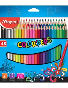 832048FC lápiz de color Beige, Negro, Azul, Bronce, Cobre, Verde, Gris, Naranja, Rosa, Púrpura, Rojo, Plata, Blanco 48 pieza(s)