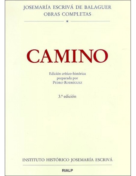 Camino Edicion critico historica