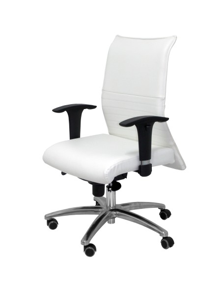 Sillón Albacete confidente similpiel blanco hasta 160 kg