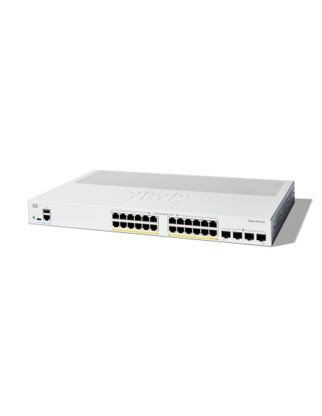 Catalyst 1200 Gestionado L2 Gigabit Ethernet (10/100/1000) Energía sobre Ethernet (PoE) 1U Blanco