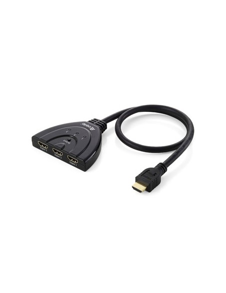 332703 interruptor KVM Negro