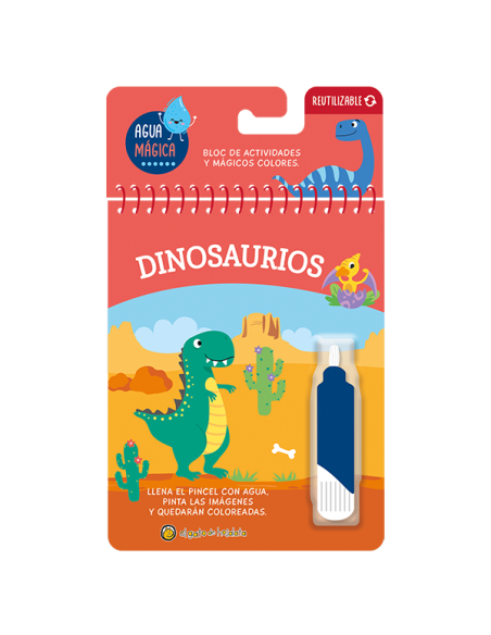 DINOSAURIOSA JUGAR CON AGUA MAGICA