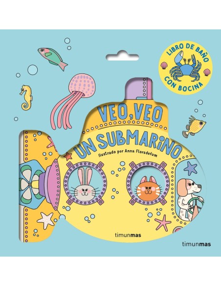 Veo veo Un submarino Libro de bano