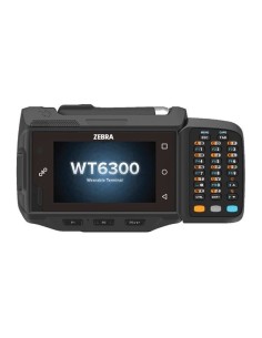WT6300 ordenador móvil de mano 8,13 cm (3.2") 800 x 480 Pixeles Pantalla táctil 256 g Negro