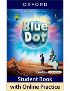 BLUE DOT 4STUDENT BOOK WITH ONLINE PRACTICE 2025